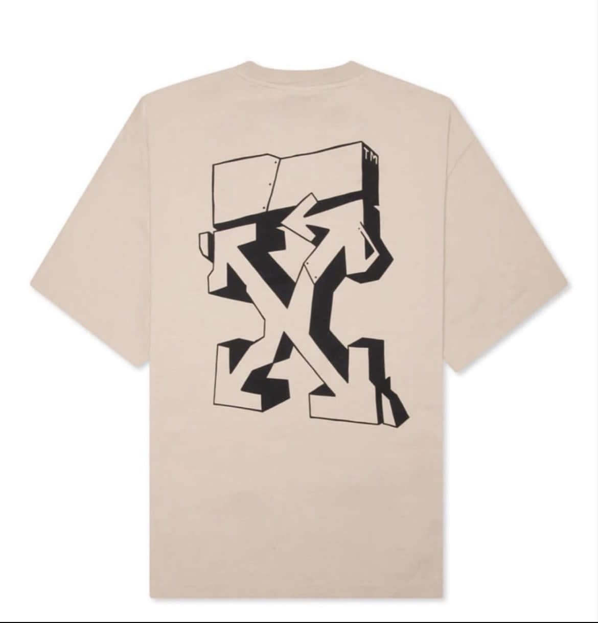 Off white graffiti discount tee