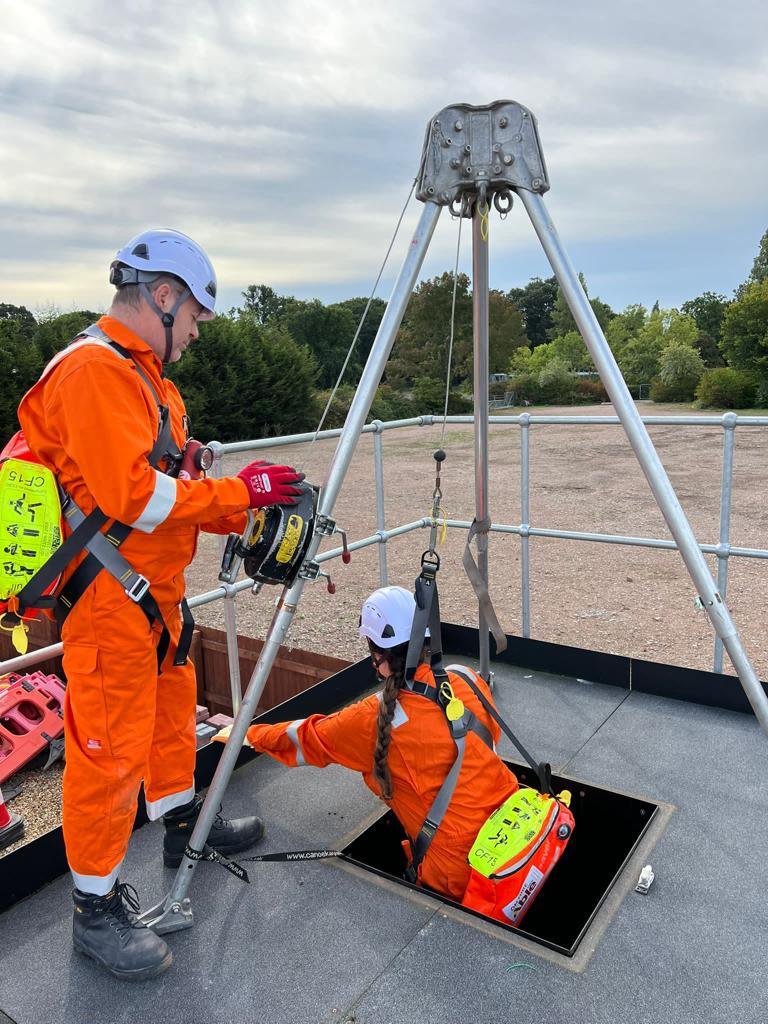 Confined Space Training Medium Risk Using Your Equipment Confined