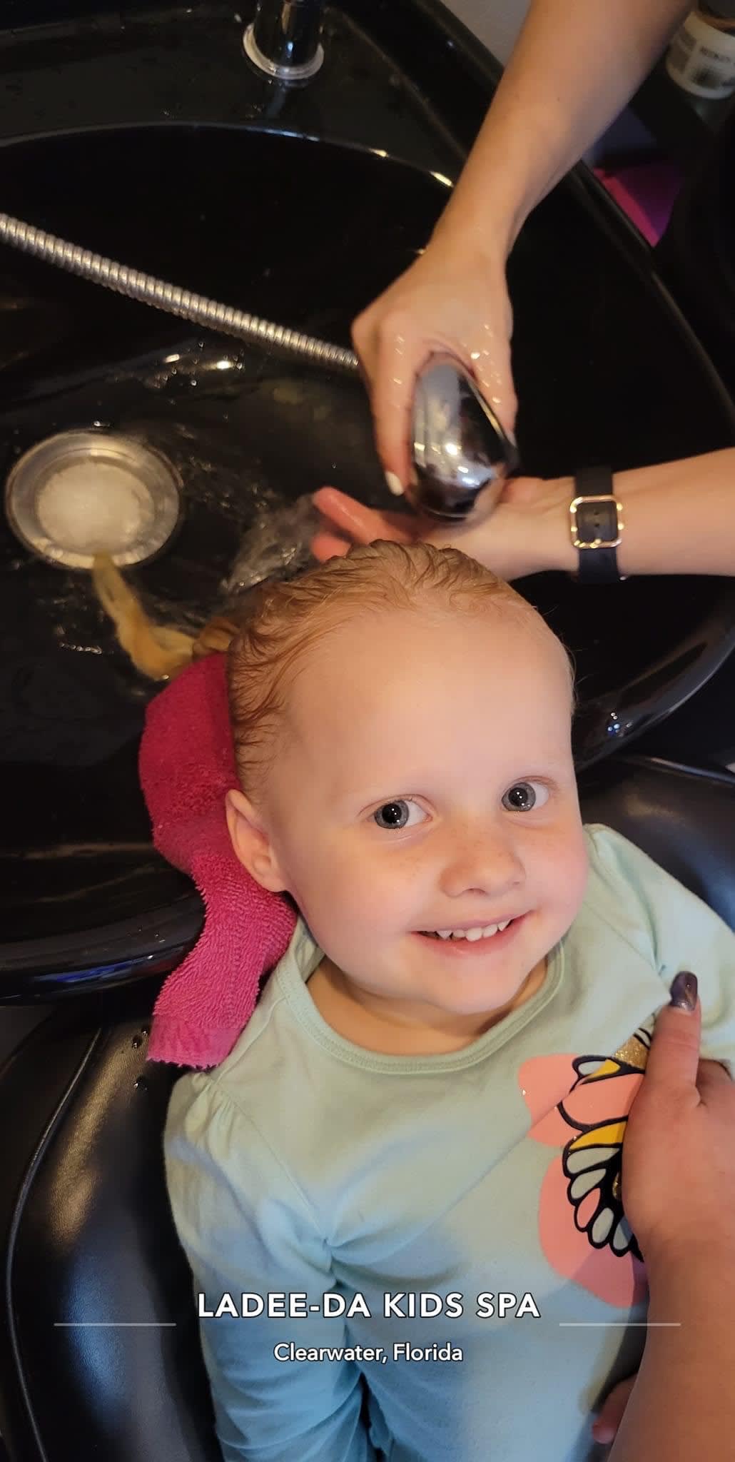 Wet Spray Hair Cut (Boy or Girl) - Salon - LaDee-Da Kids Spa | Spa, Salon  and Party Center for Kids | Clearwater