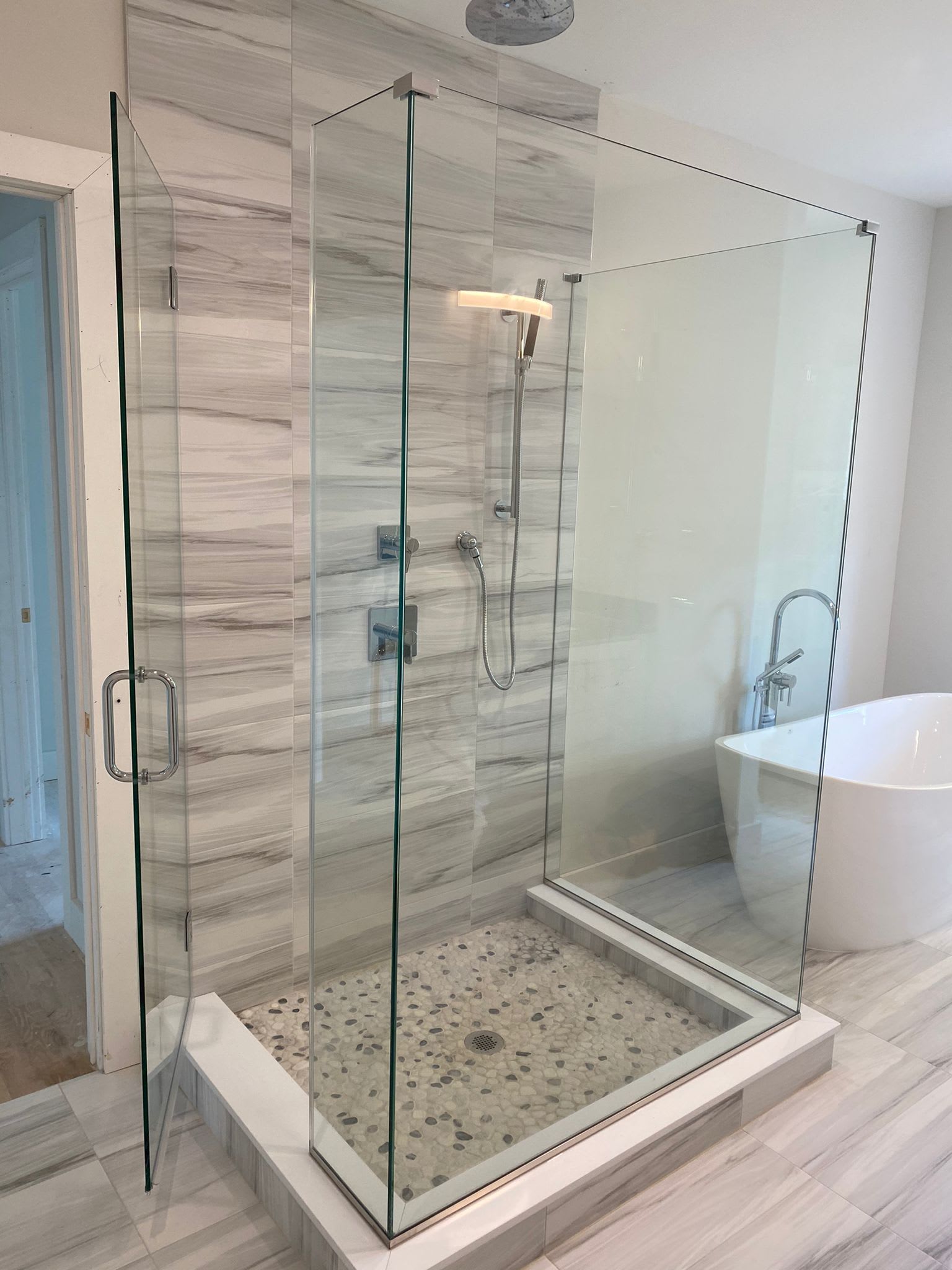 Swing Doors - Frameless Shower Doors - Glass Xperts LLC | Glass and ...