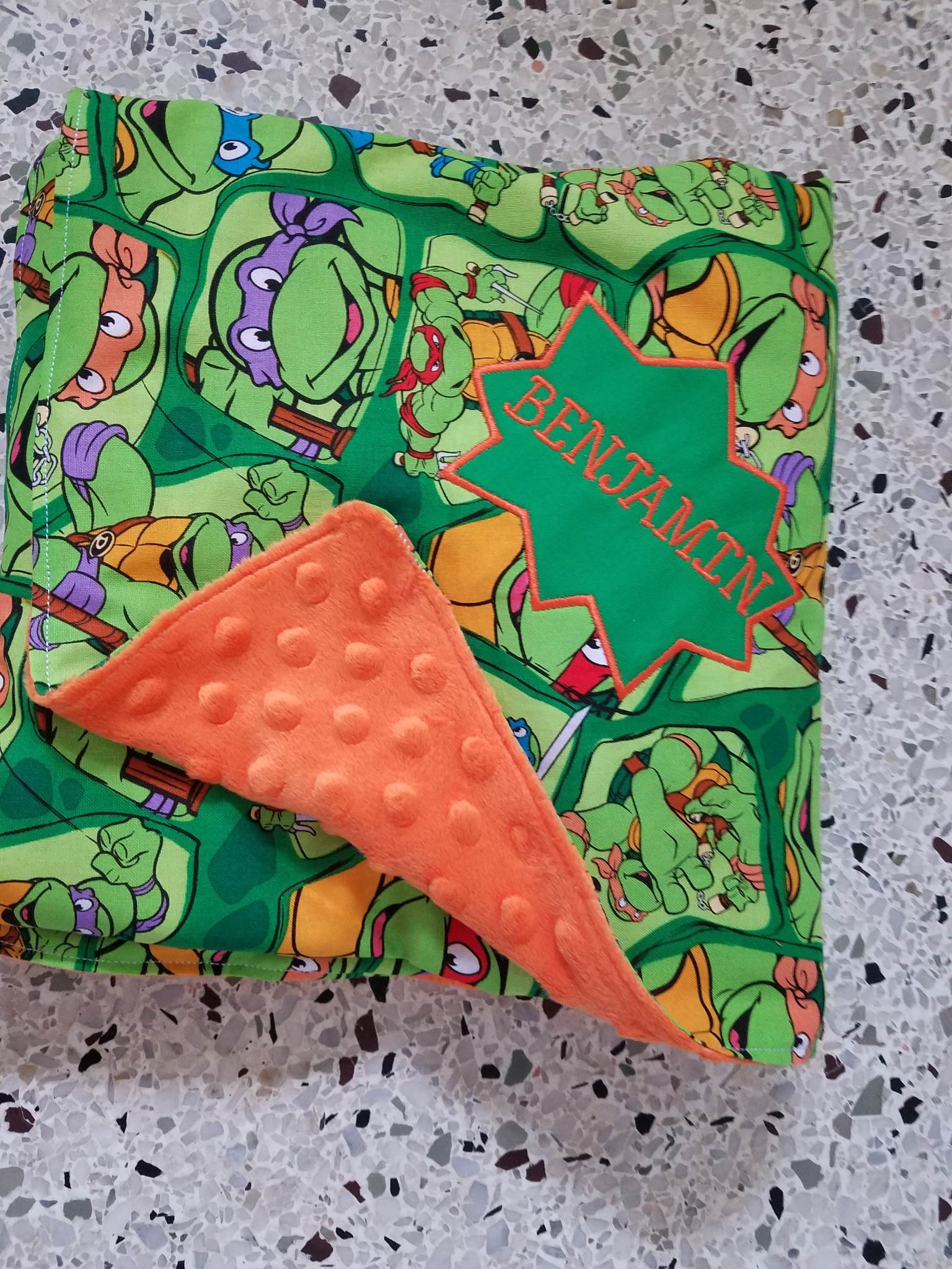 TMNT Blankets KaTee's Bowtique & Custom Embroidery Tampa Custom Products