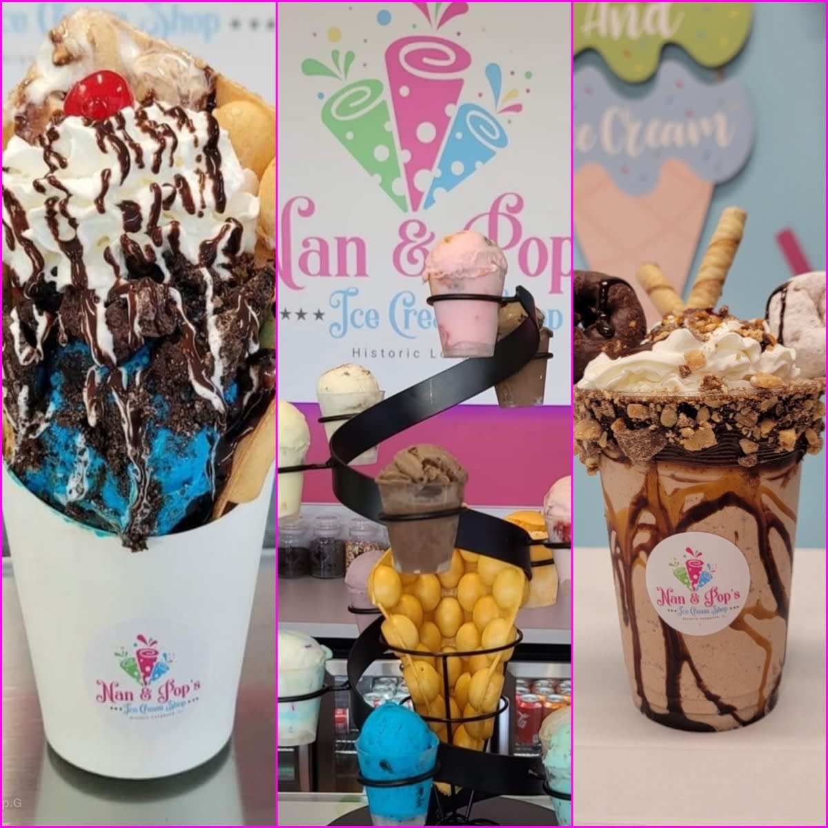 Nan & Pop’s Ice Cream Shop Longwood Ice Cream Shop