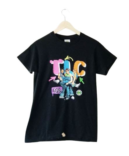 Cross Colours TLC 1992 T-Shirt |(Reprint 2016) - VINTAGE - Unicorn 