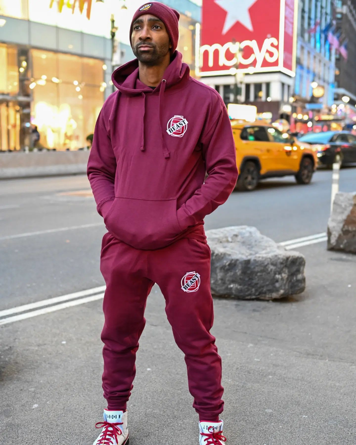 Embroidered Sweatsuit Sweatsuits Beast No Supplement