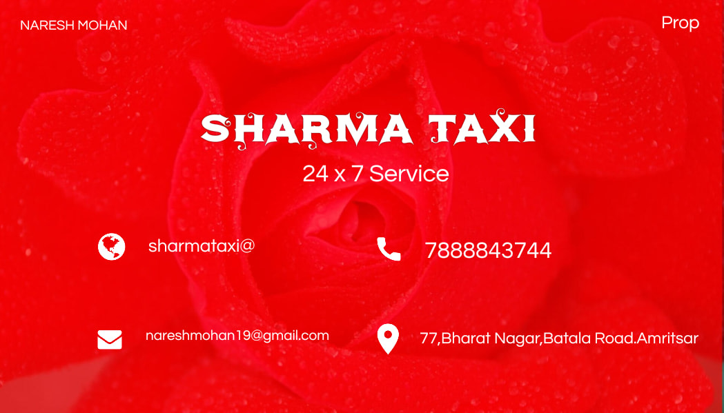 SHARMA TAXI