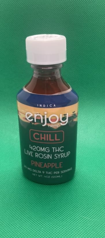 Enjoy Hemp Co. “ Chill” 420 Liquid Live Rosin Syrup - Delta 9