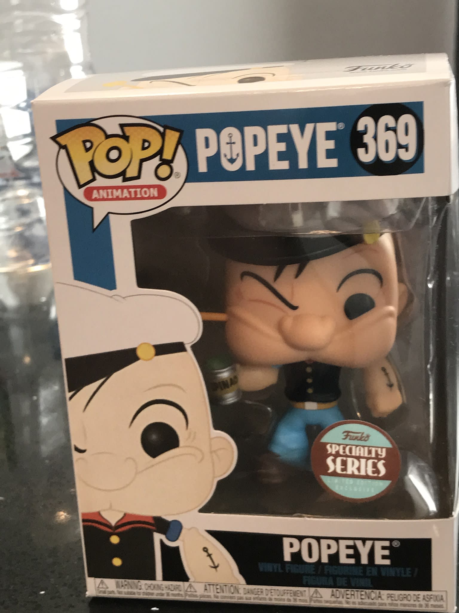 Funko Pop! Animation Popeye Funko Specialty Series Figure #369 - US