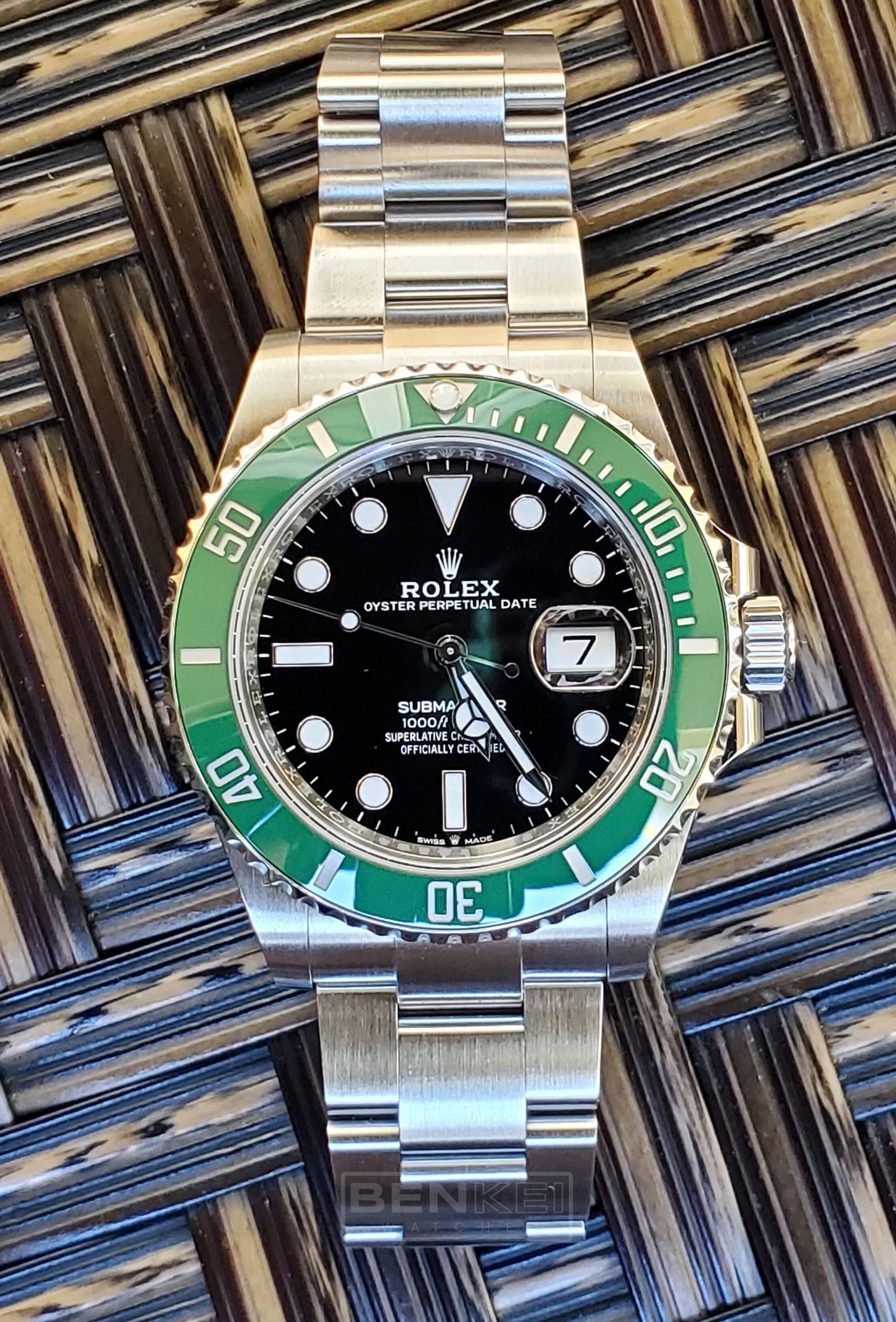 Buy Rolex Submariner Date 126610LV Wristwatch - Black Dial