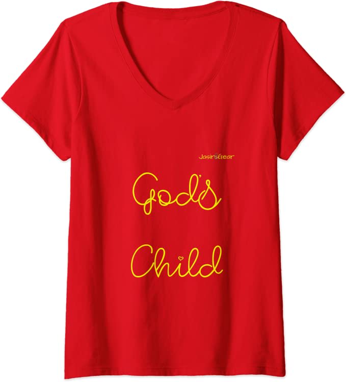 meloen Peru efficiëntie God's Child Womens V-Neck T-Shirt - Adult - Jasir Gear | Online Clothing  Store Specializing in Great Shirts from Toddler to Adult.
