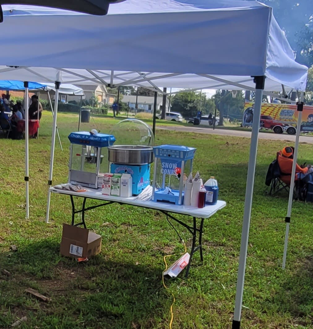 Cotton candy Snow cones Popcorn Concessions Magic City Moonwalks