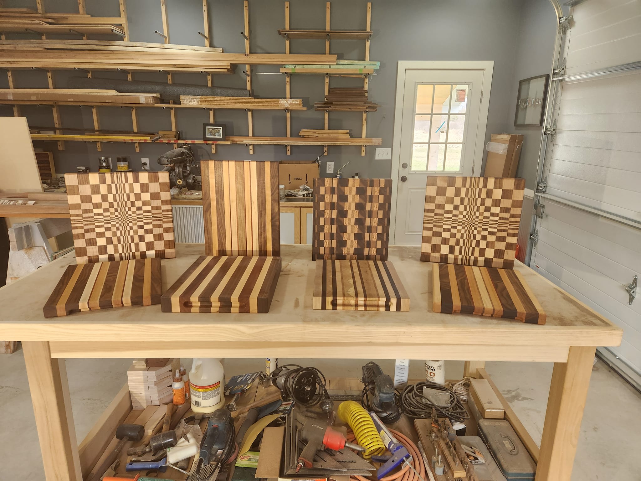 Blue Creek Woodcrafts Handcrafted Cutting Boards Benton Harbor