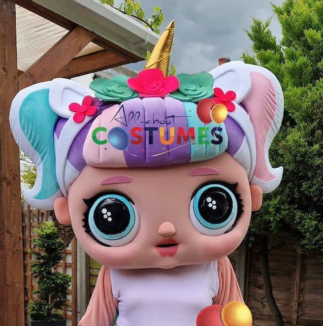 Unicorn LOL Doll - Mascot - Costumes - All About Costume