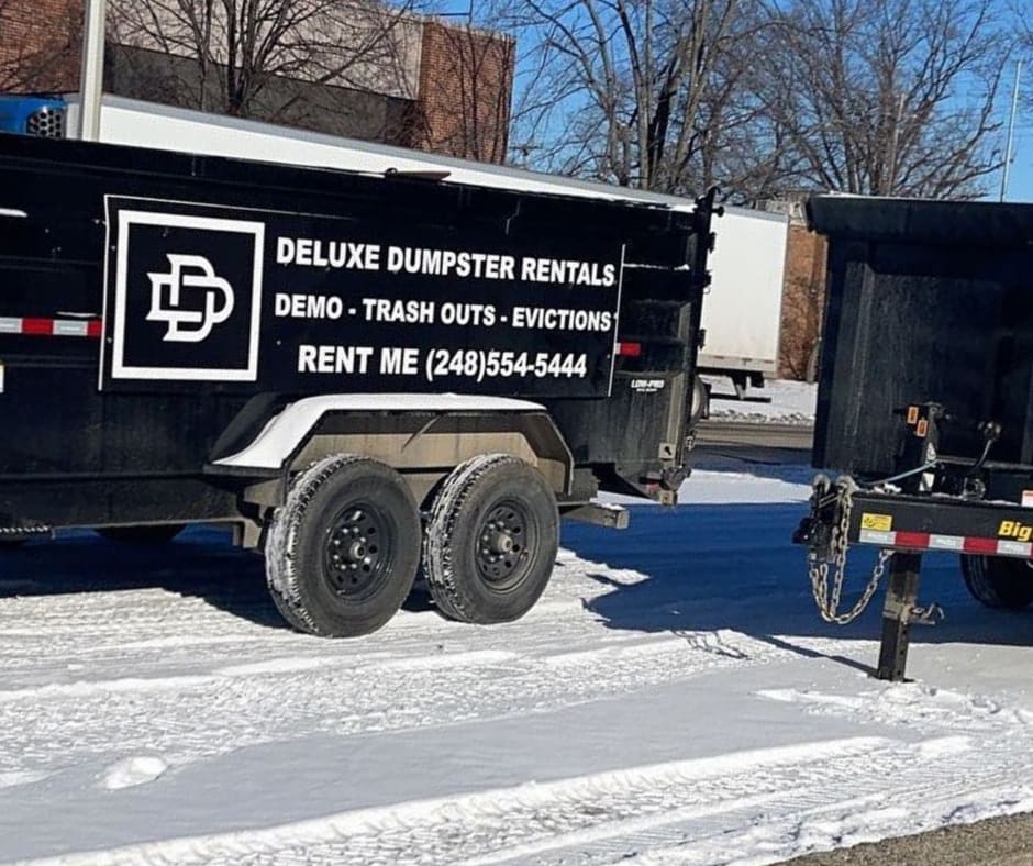 Deluxe Dumpster Rentals dumpster rental