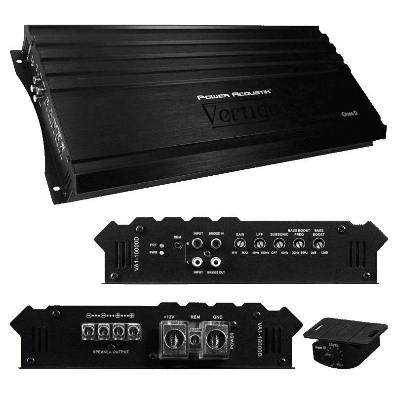 Power Acoustik Vertigo VA1-10000D 10000 Watts Monoblock