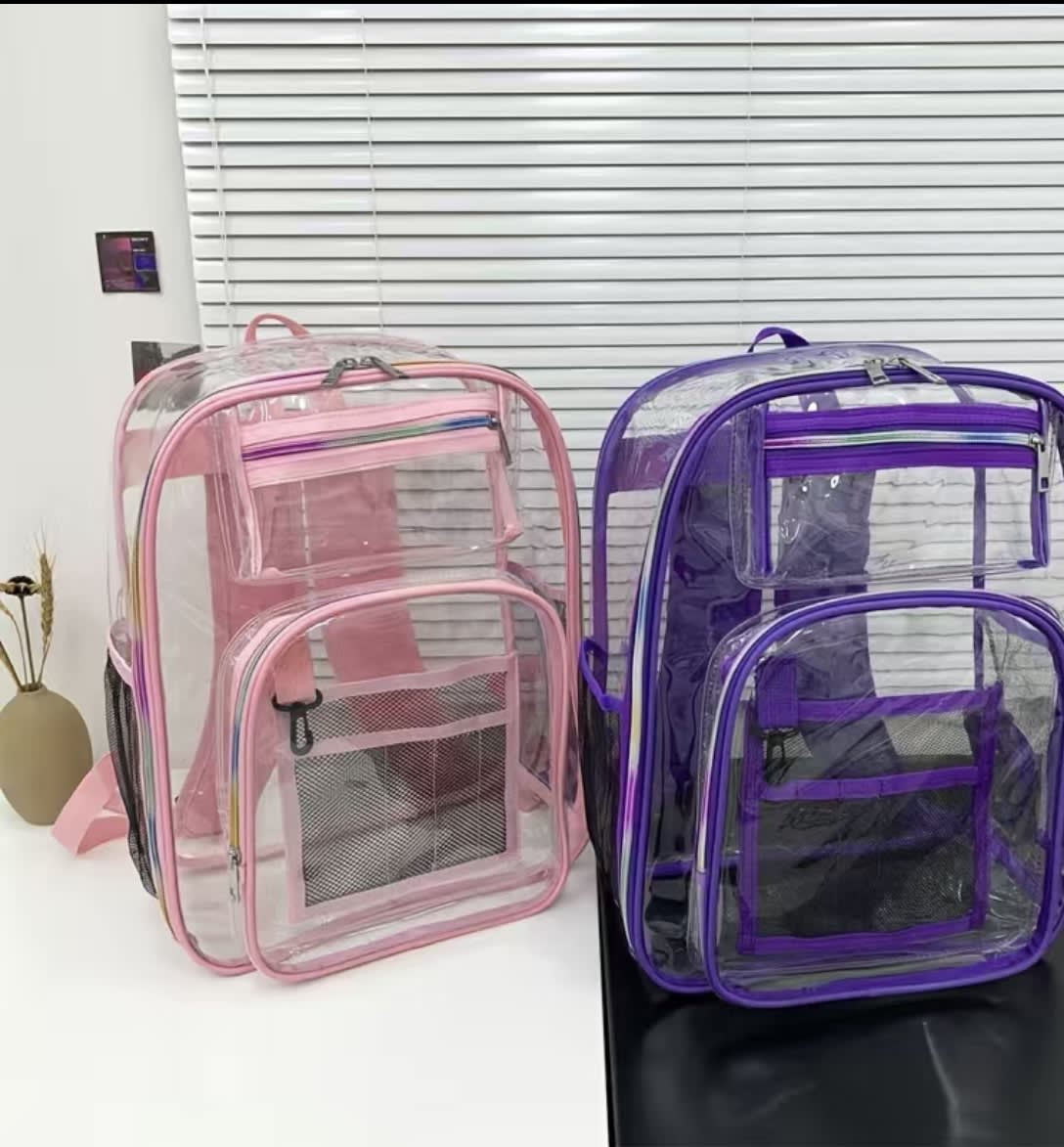 Discount School Supply® Premium Clear Student Backpack