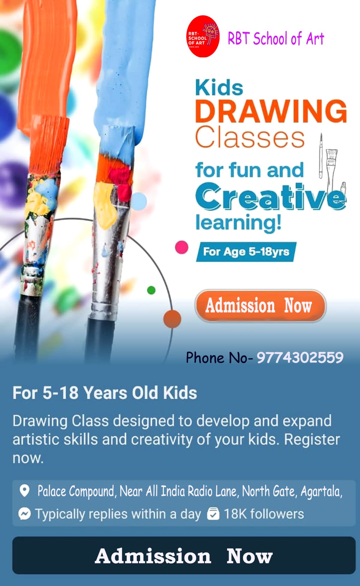 Junior Art Free Trial Class Flyer template | Art class posters, Class  poster design, Pamphlet design
