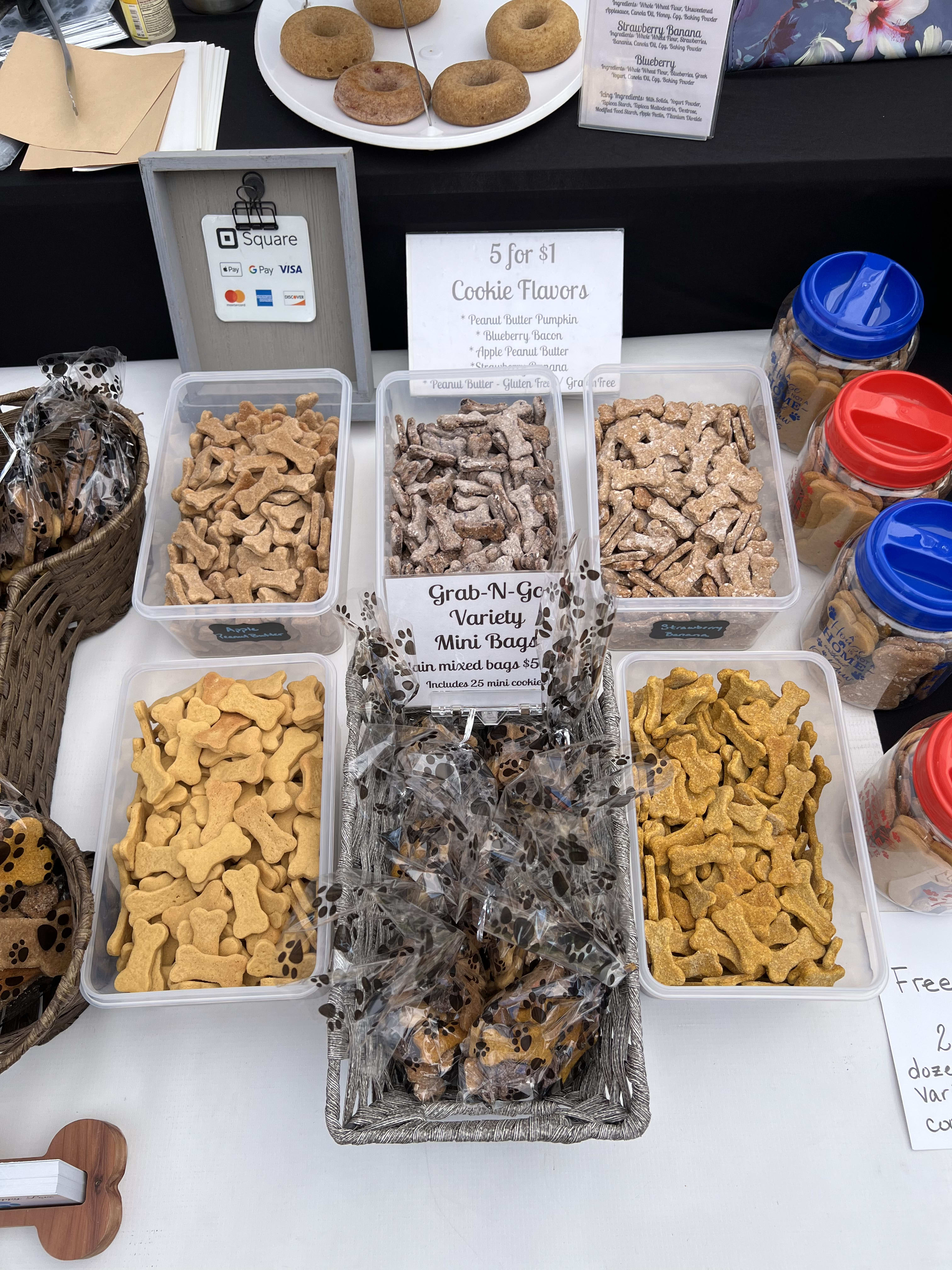 Mini Cookie Variety Bag Baked Cookie Treats It’s Just Puppy Love