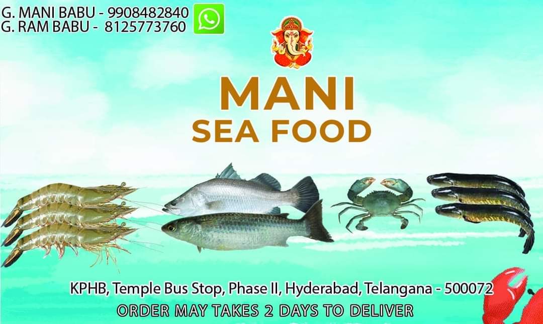 Fresh Seafood Delivery Service-Hyderabad
