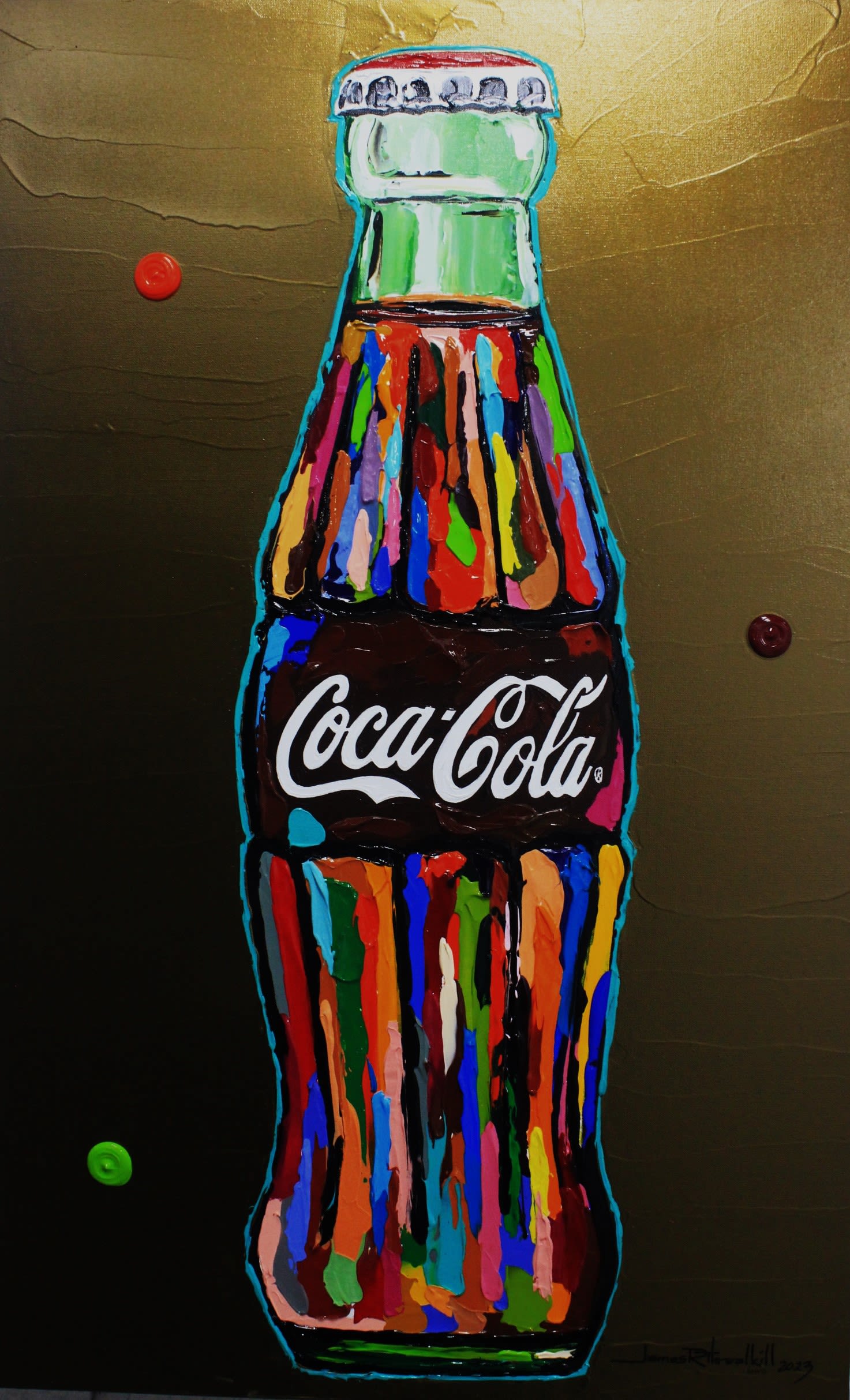 Pop Art Coca Cola Bottle