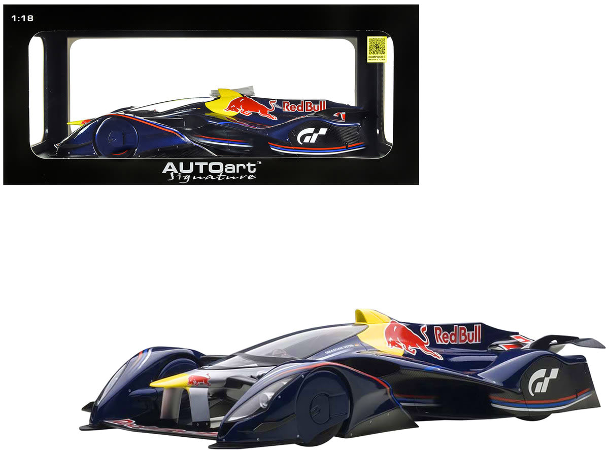 Red Bull X2014 Fan Car Red Bull Color Sebastian Vettel 1/18 - Cars