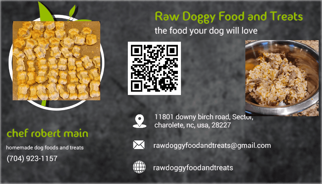 Raw Doggy Food and Treats