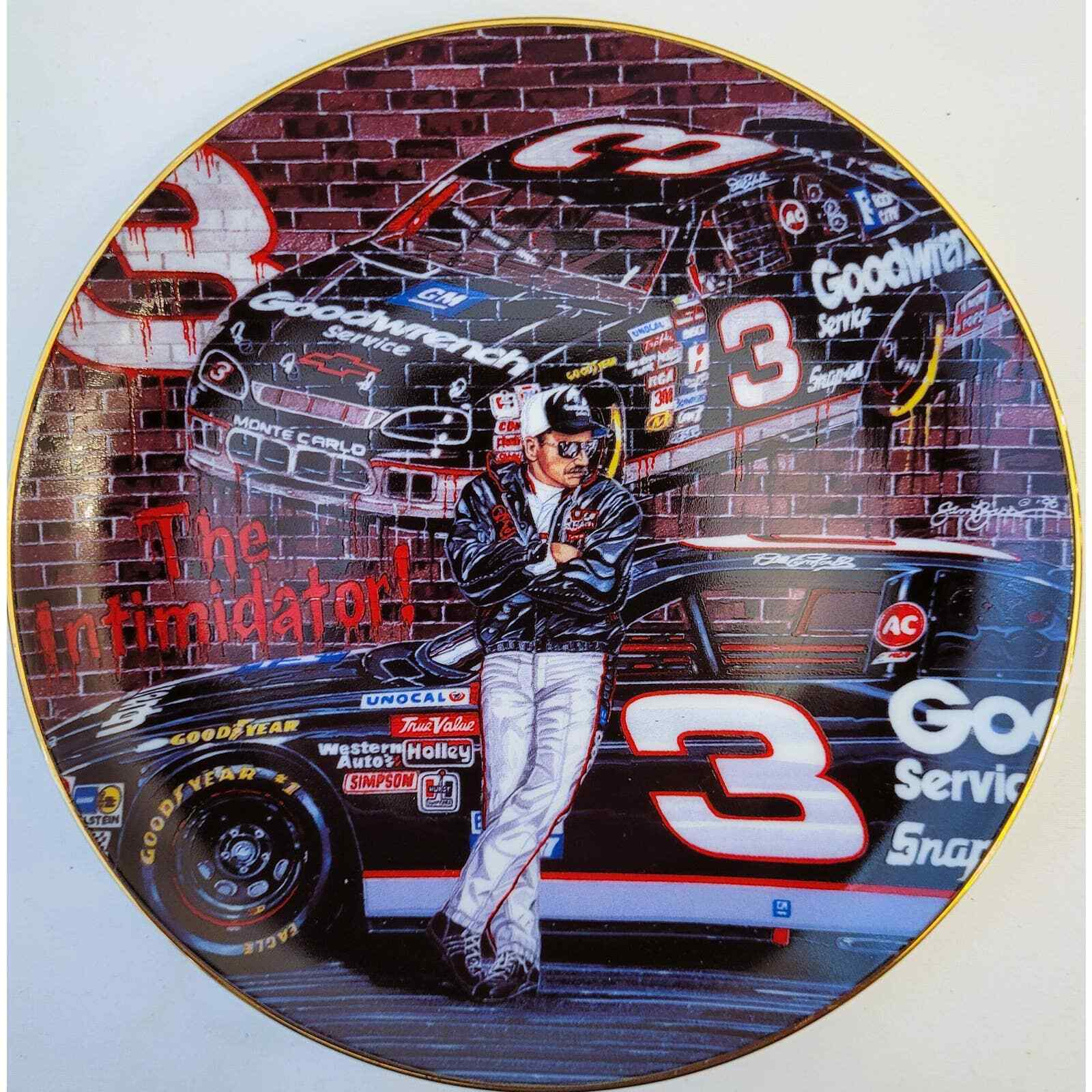 NASCAR The Hamilton Collection #3 Dale Earnhardt Plate