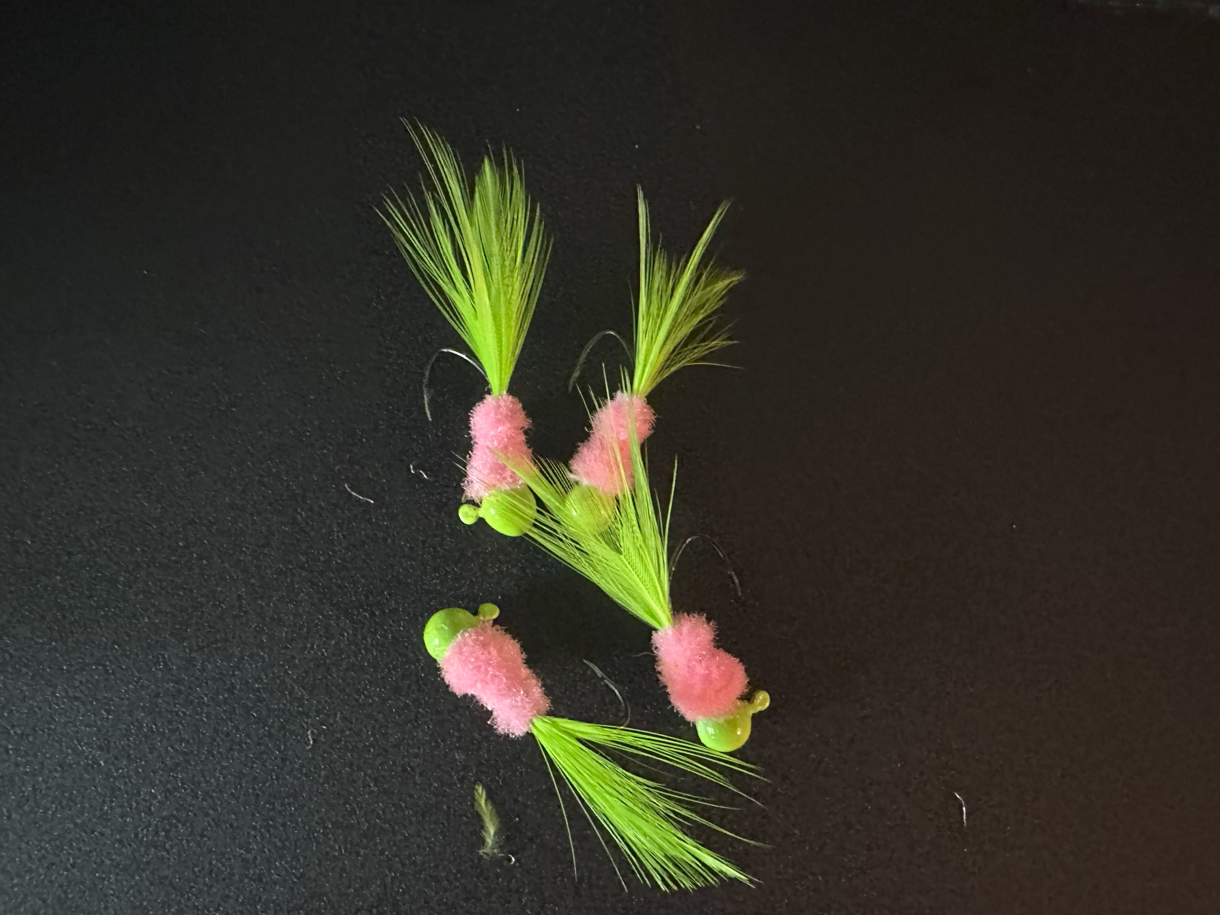 Electric Chicken - Hair Jigs - Salty Old Guy Tackle - Outdoor