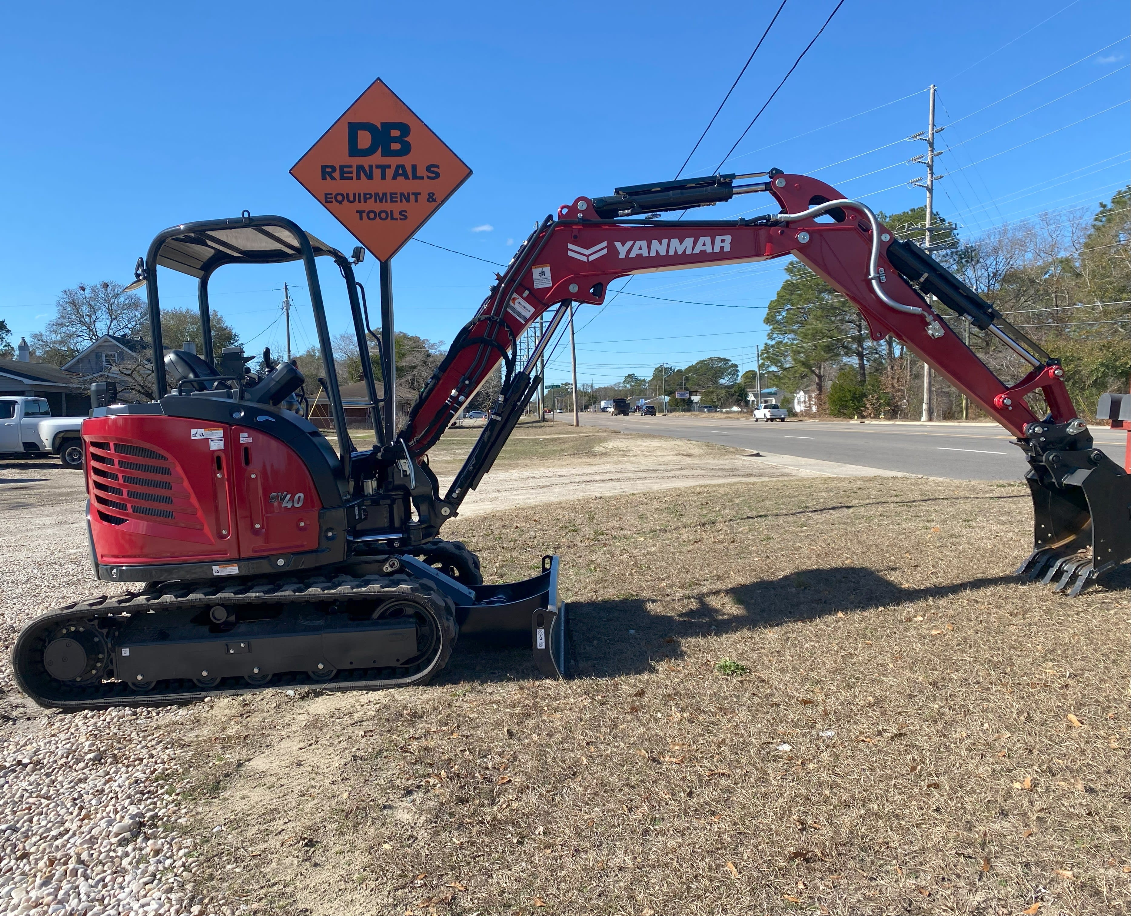 Yanmar SV40 Earthmoving Equipment DB Rentals Plant & Machinery