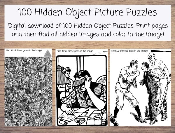 100-hidden-object-picture-puzzles-adult-activity-pdf-printables-tamara-l-adams-publishing-books-and-printables-in-new-berlin for Free Printable Hidden Object Puzzles For Adults 100 Hidden Object Picture Puzzles - Adult Activity PDF Printables - Tamara L Adams Publishing | Books and Printables in New Berlin for Free Printable Hidden Object Puzzles For Adults