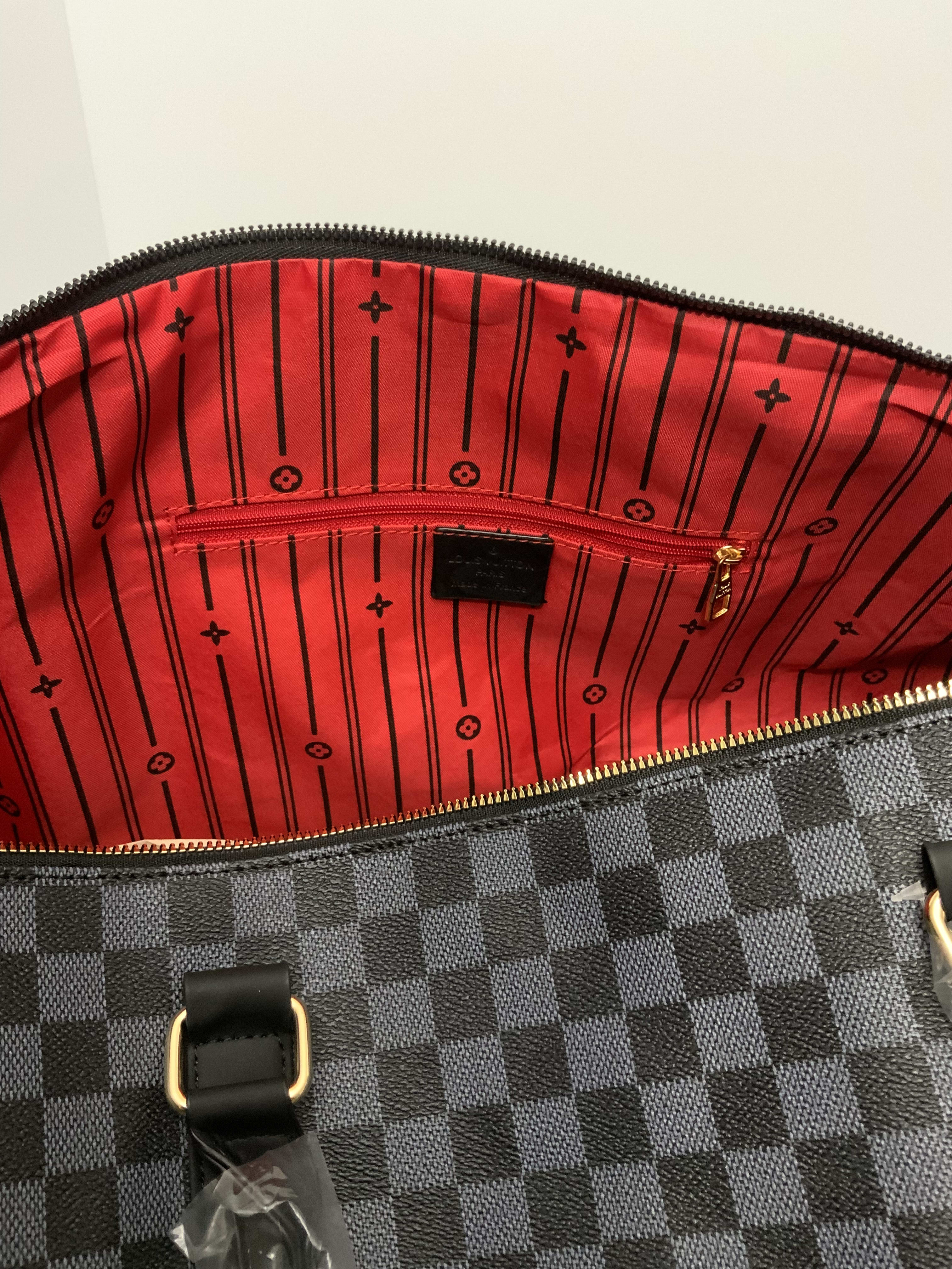 Louis Vuitton Large Duffle Bag black - Designer Duffle Bags