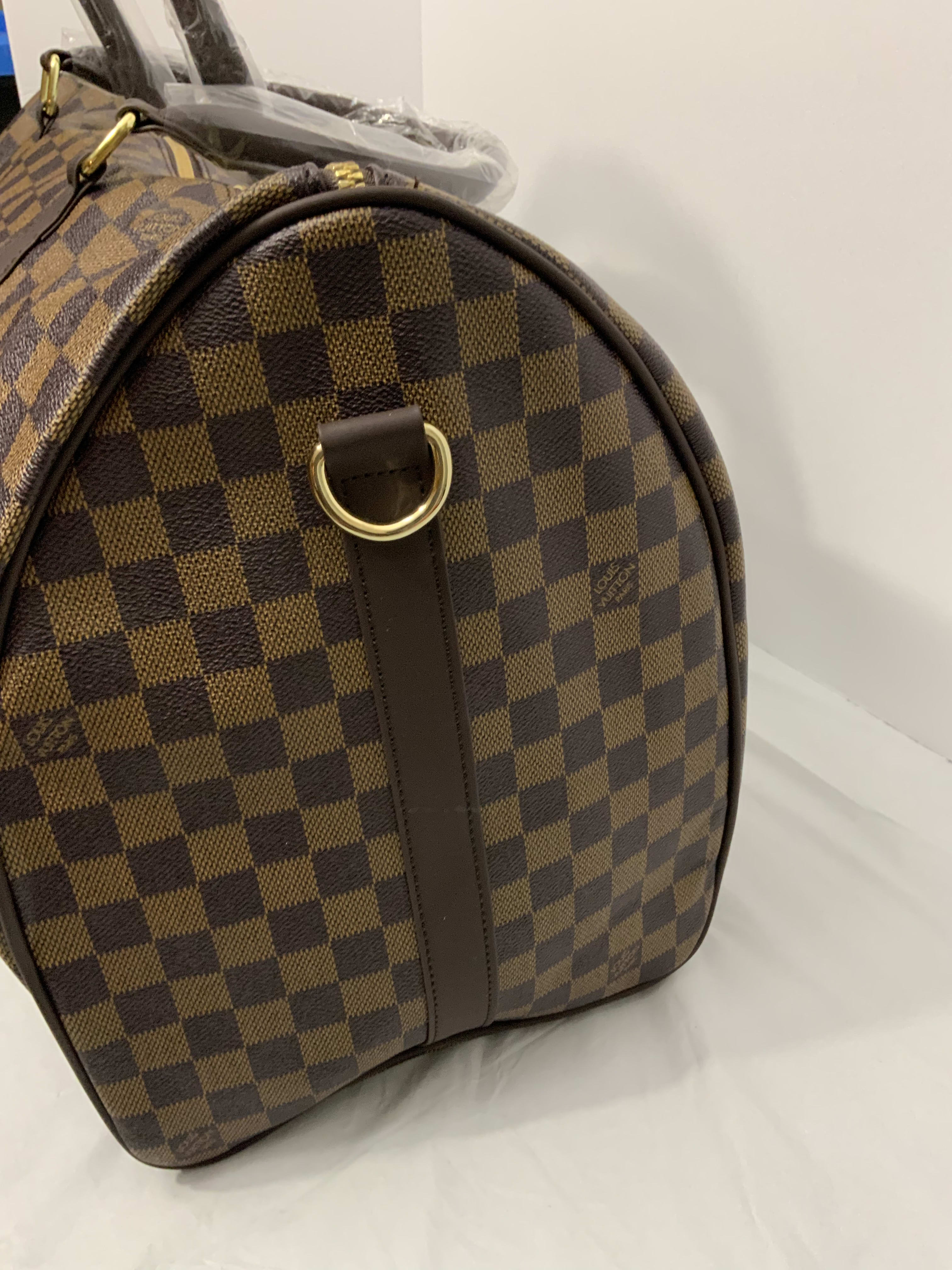 Louis Vuitton, Large Duffle Bag Brown - Designer Duffle Bags
