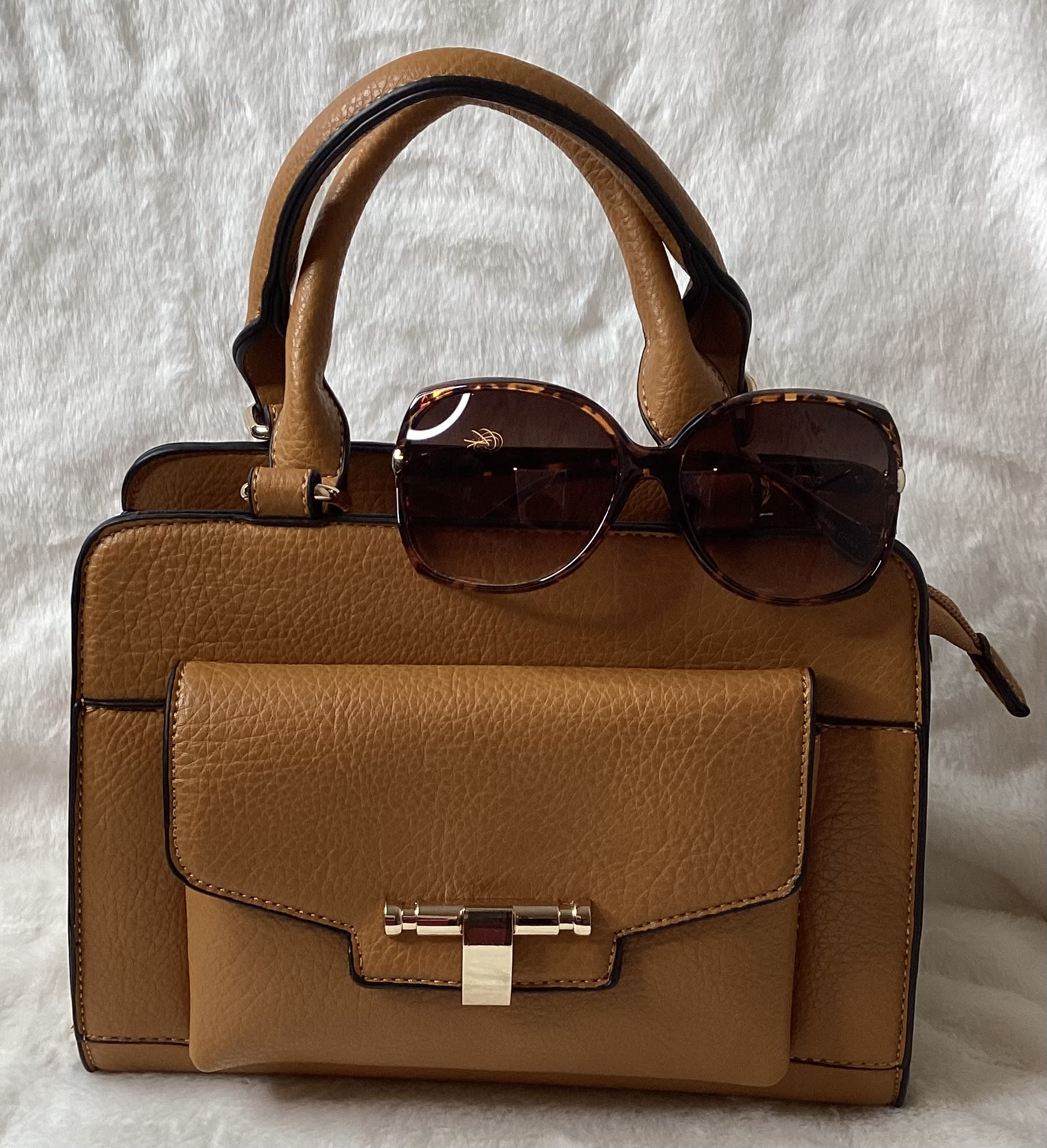 Black Aldo Handbag with Guess Sunglasses - Handbags - Sophistication by  Me'lange