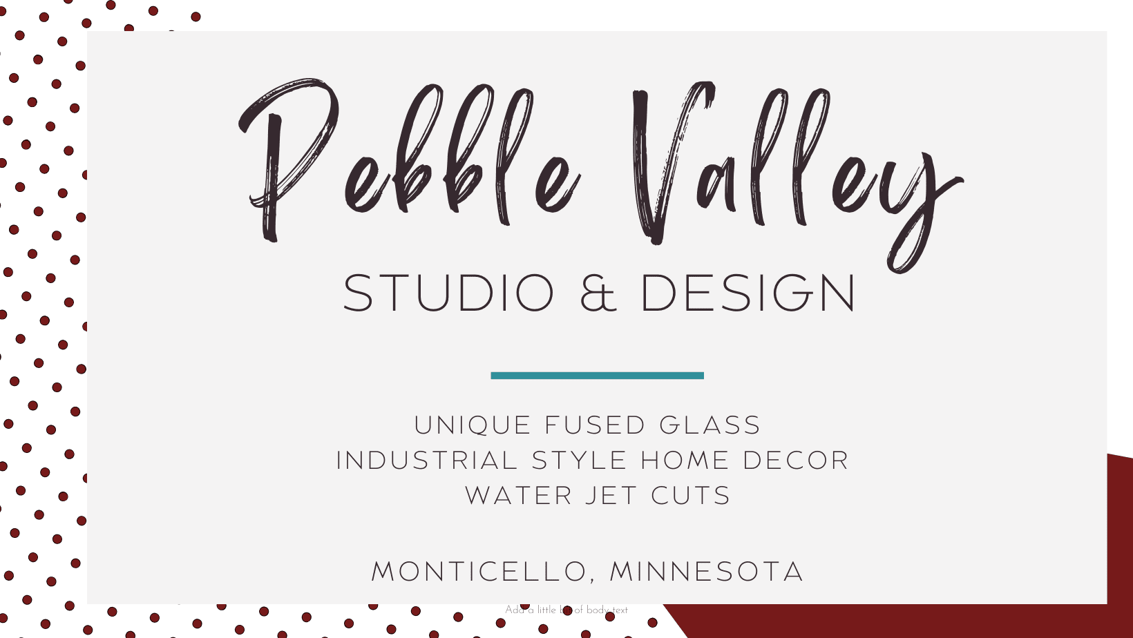 Pebble Valley Studio & Design