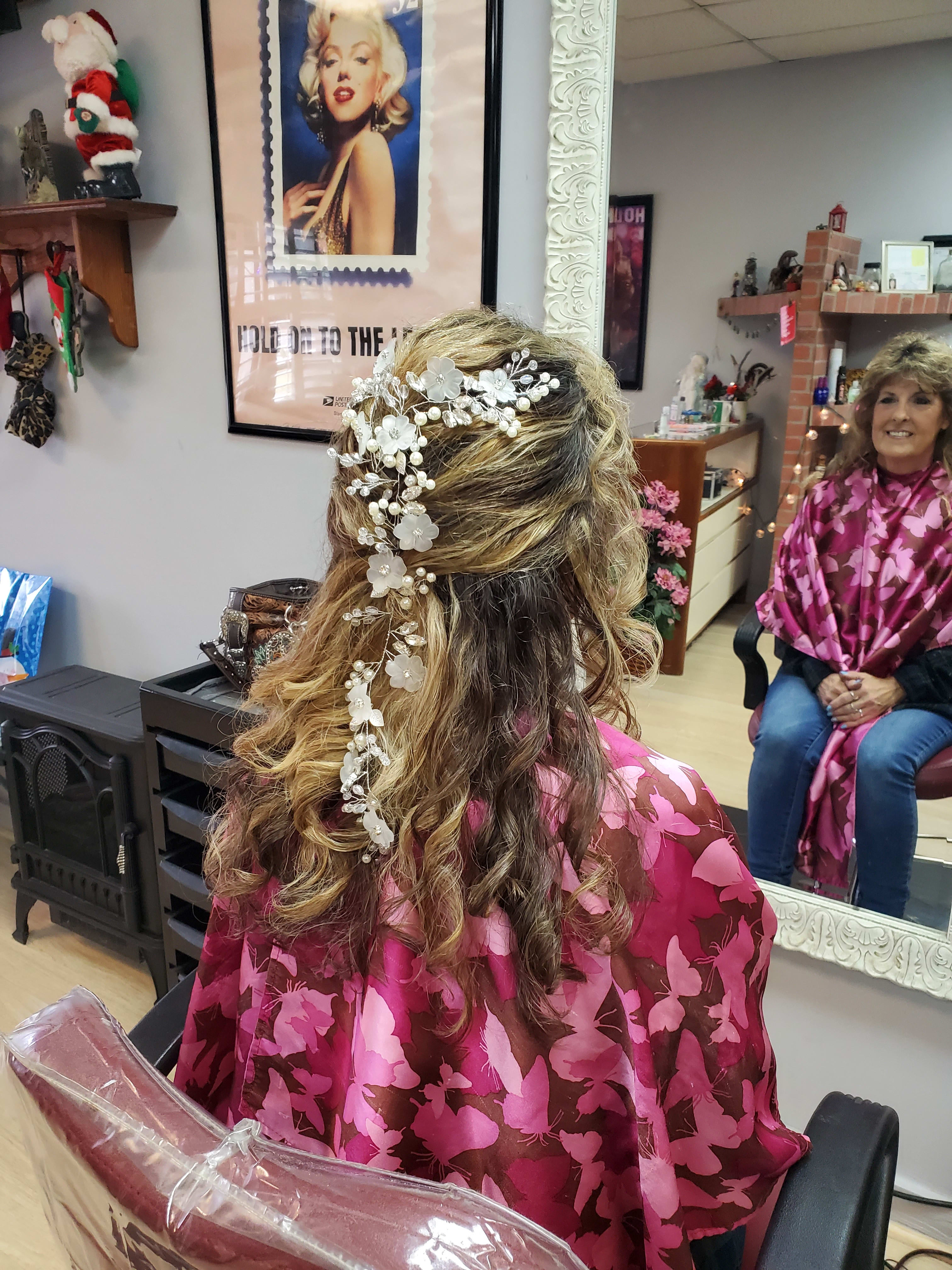 Wedding Updos with highlights Hair Services Classic Beauty Hair