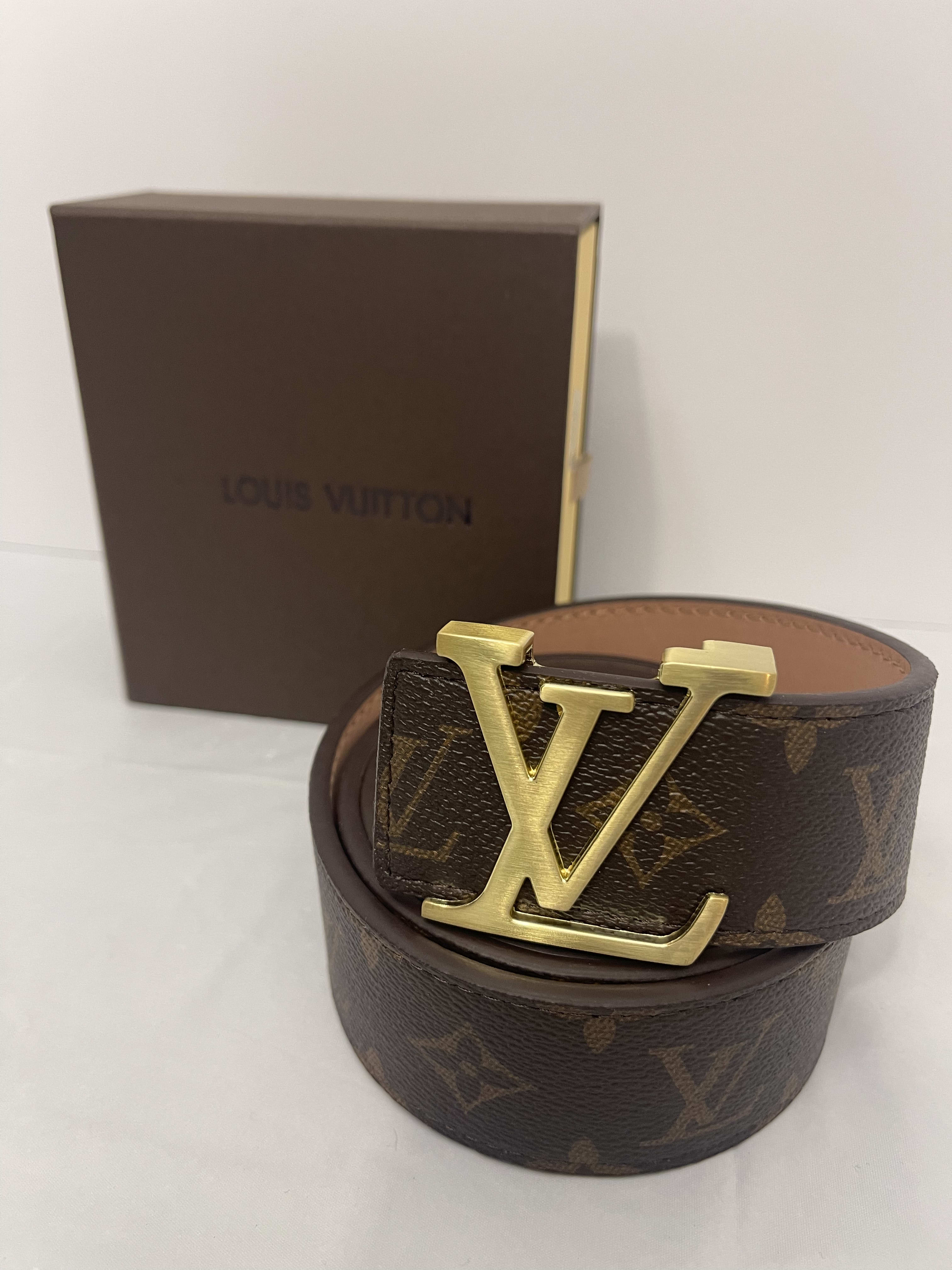 lv gold buckle
