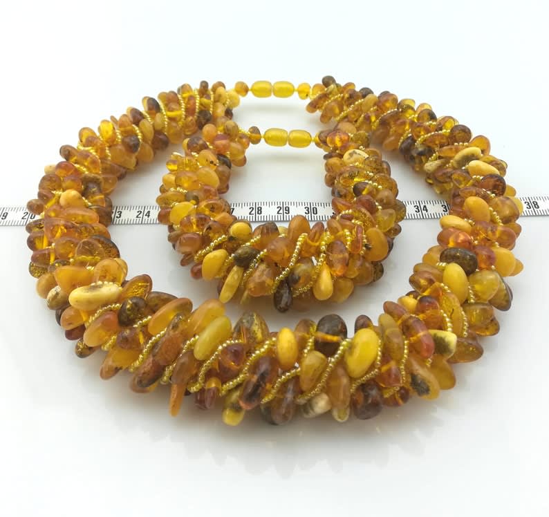 Amber mix bracelet