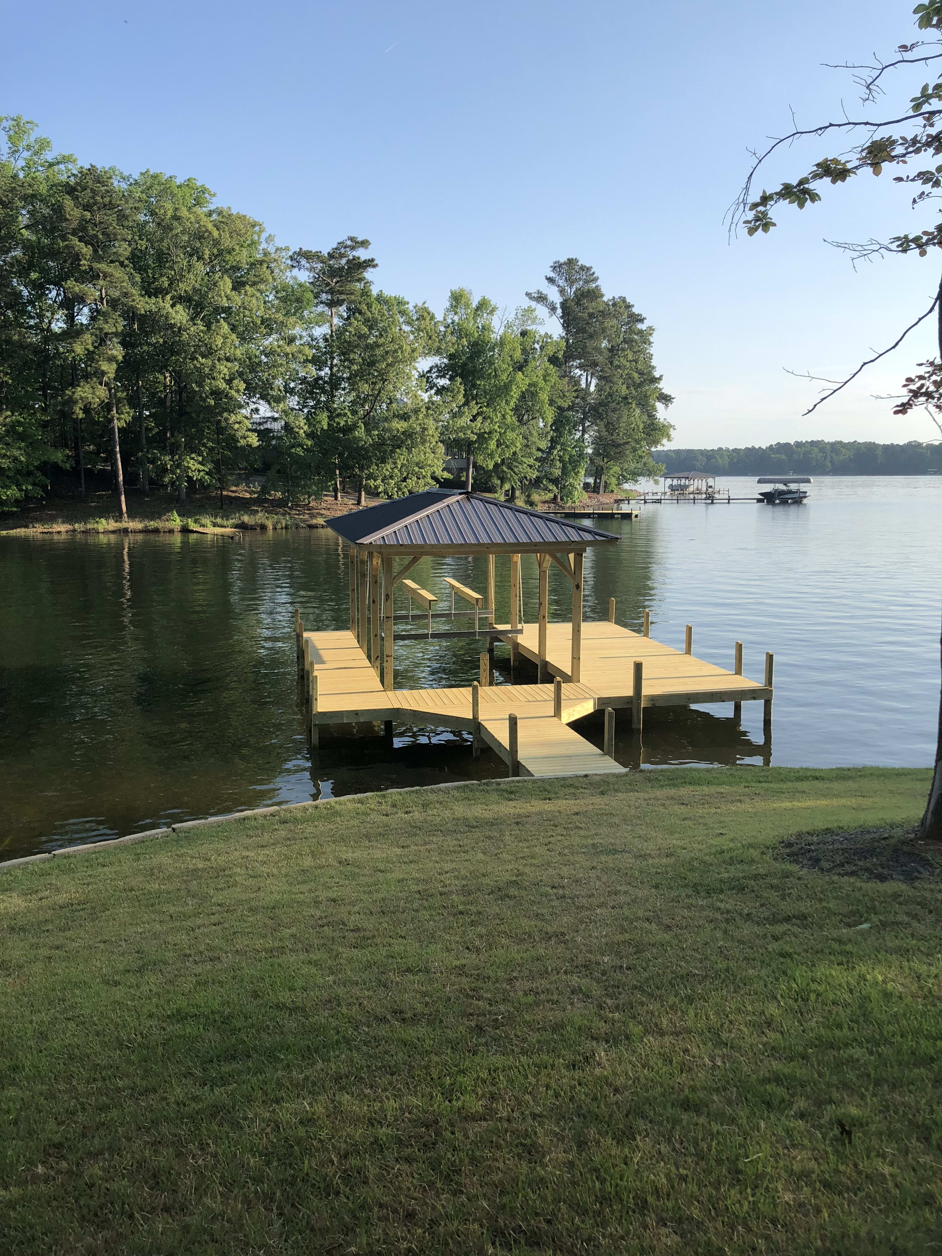 Lake Greenwood Docks and Seawalls Dock Builder in Greenwood SC