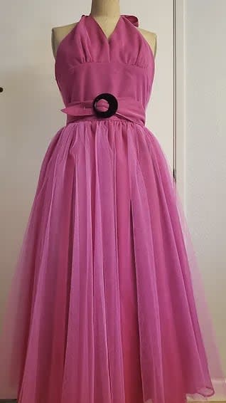 Hot Pink Halter Dress - Dresses - Kasha Creations | Sewing Classes | Sacramento Hot Pink Halter Dress - Dresses - Kasha Creations | Sewing Classes | Sacramento