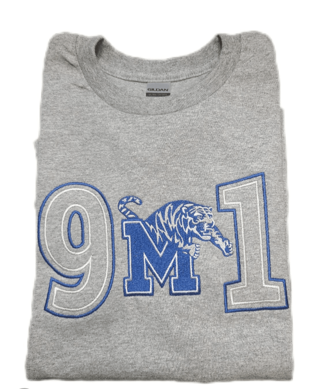 Memphis Grizzlies 901 T-Shirt - College Sports Apparel - Wilson Embroidery  Company, Embroiderer Services and Apparel Seller