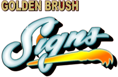 Golden Brush Signs