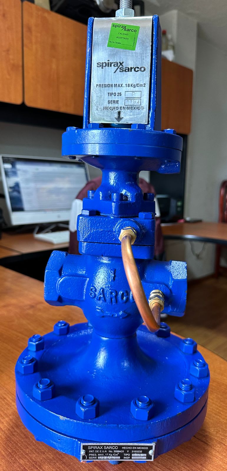 V lvula Reguladora SIRAX SARCO 25P V lvulas Dalmex Valvulas v-lvula-reguladora-sirax-sarco-25p-v-lvulas-dalmex-valvulas