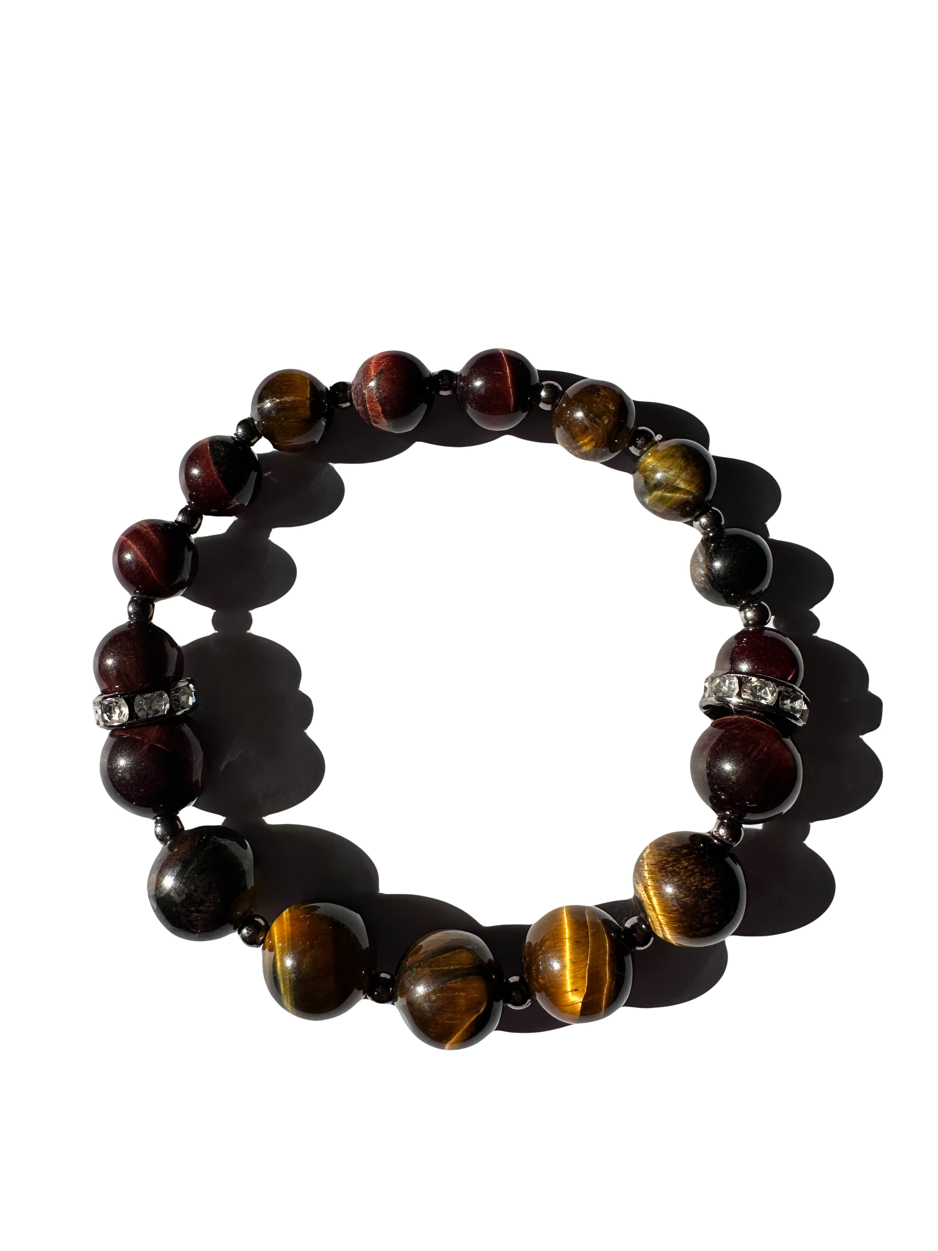 Black tiger shop eye bracelet