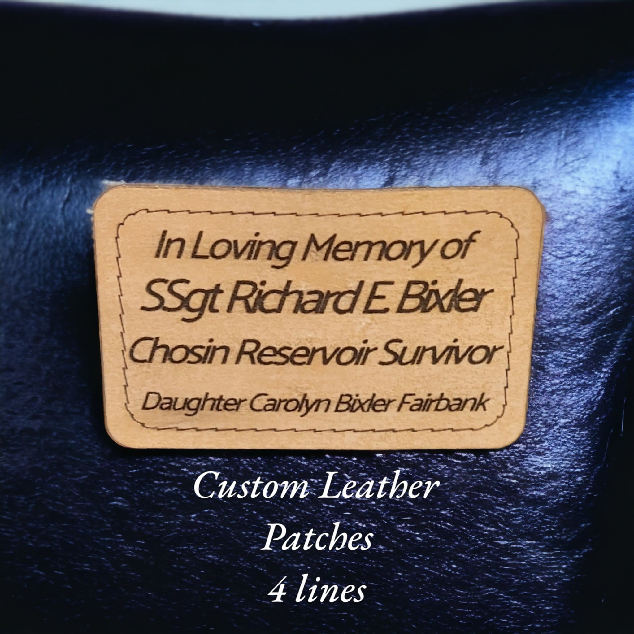 self adhesive leather patch /custom leather