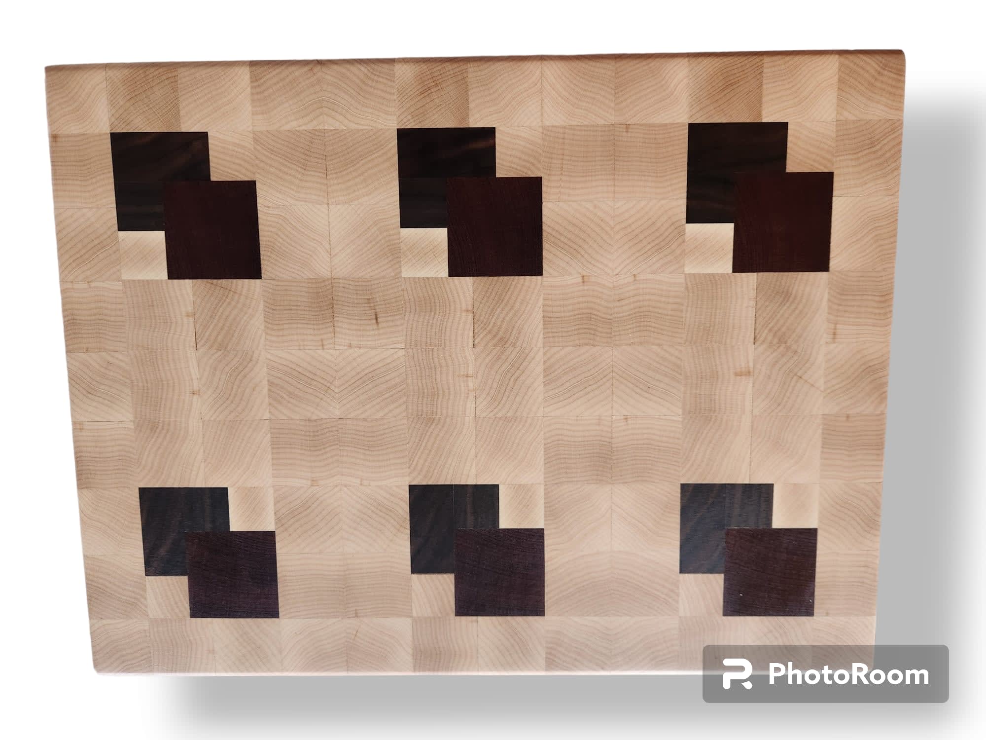 3D Illusions Maple & Walnut End-Grain Cutting Board (WWM3DA1213) -  Woodworking Maniak