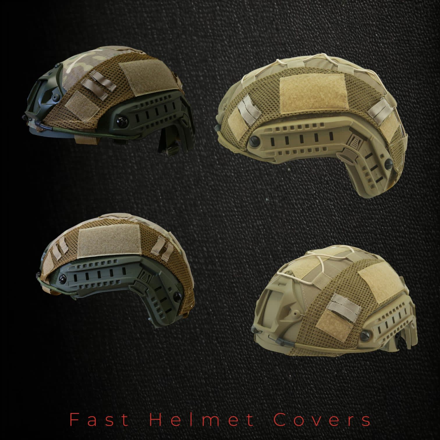 Fast Helmet Cover Fast Helmets & Attachments Fujin Airsoft