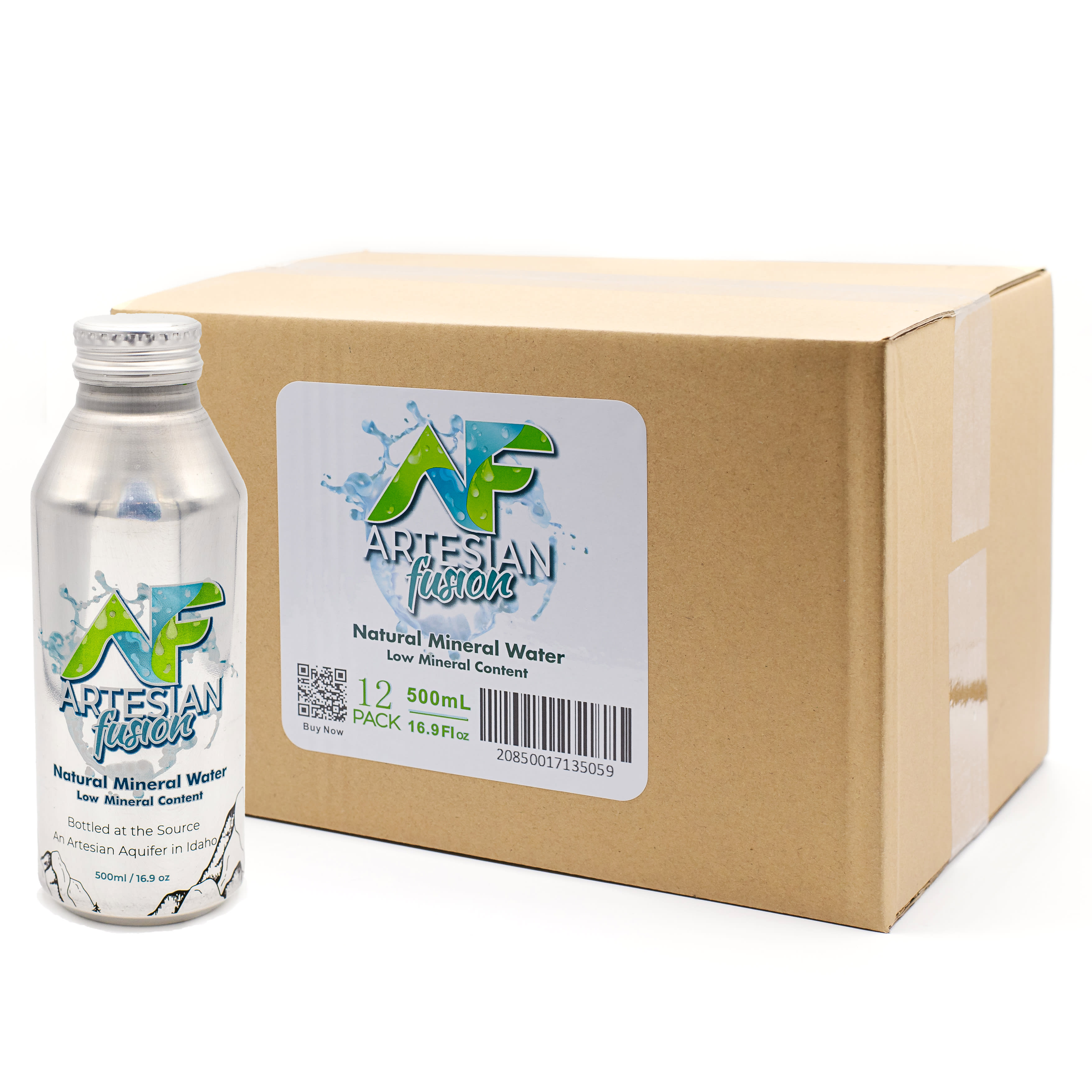 Artesian Water / Louisville / Ky. - Dupont Mineral Water Bottle