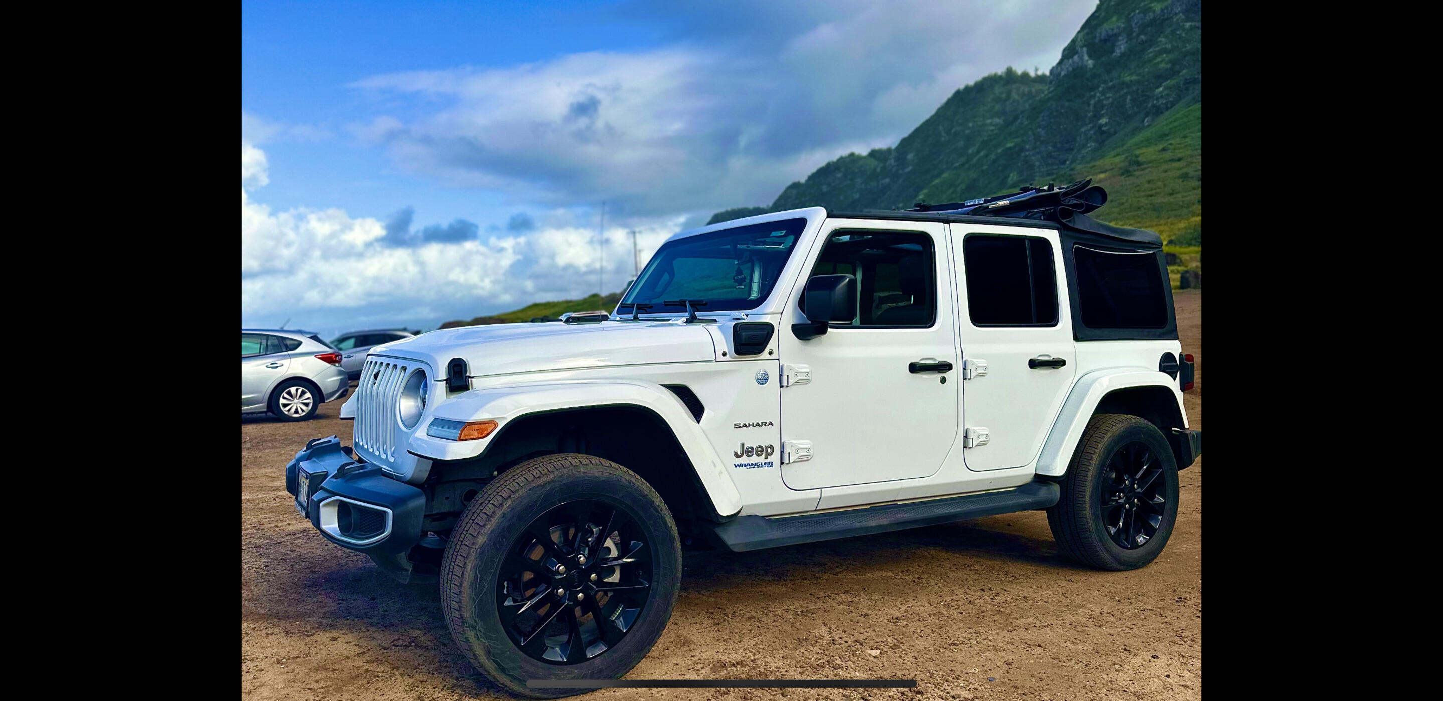 Jeep Wrangler 4xe 2021 White Jeeps Matts Oahu Car Rentals LLC Honolulu Car Rental