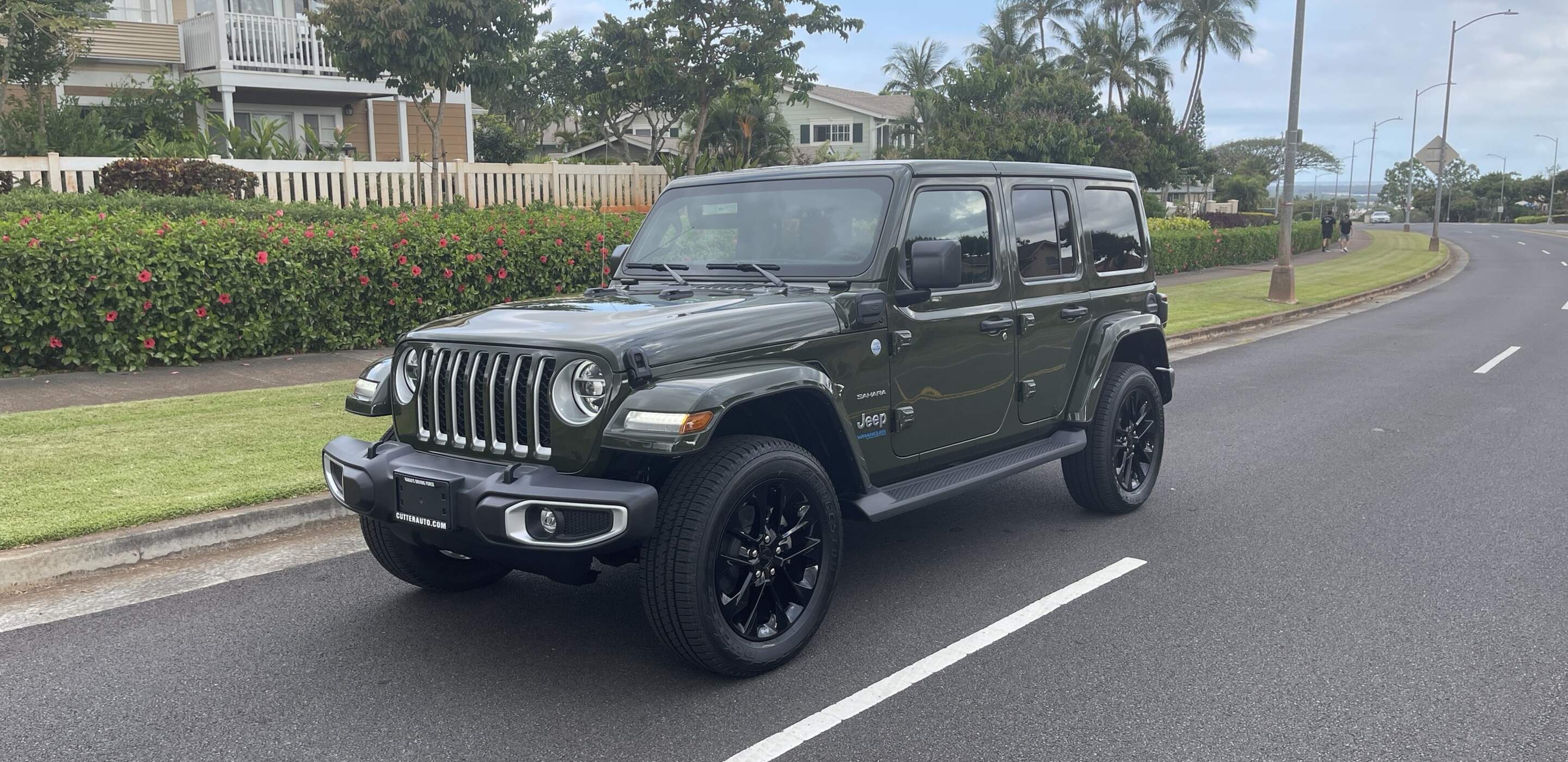 Jeep Wrangler 4xe 2021 Black Jeeps Matts Oahu Car Rentals LLC