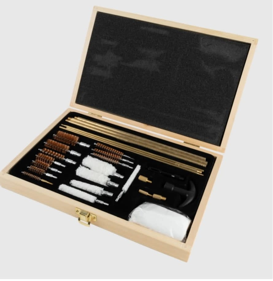 Jack Pyke Set 3 Pezzi Per Pulizia Pistola E Fucile – Kit Spazzole E Strumenti Da Caccia