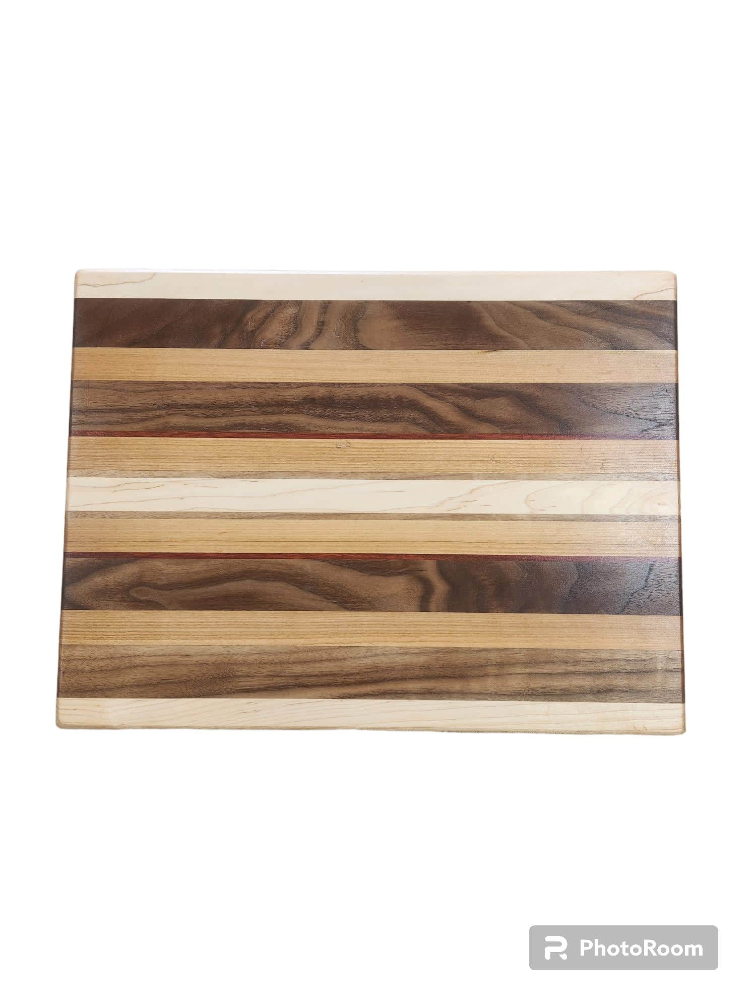 Cherry with Maple and Walnut Stripes – Rockford Woodcrafts